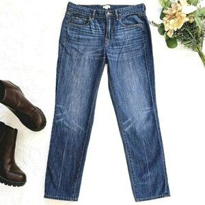 J. Crew Women's Skinny Jeans Size 27 Blue Denim Cotton Casual Outdoors Classic